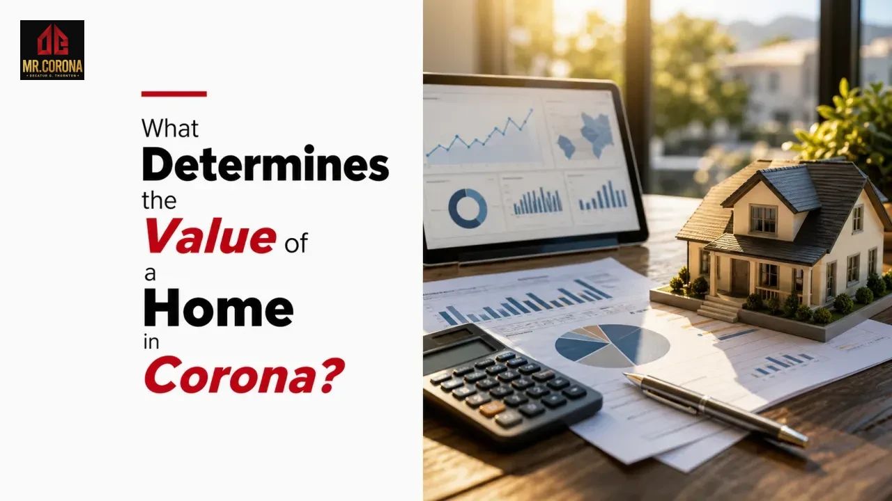 What Determines the Value of a Home in Corona?