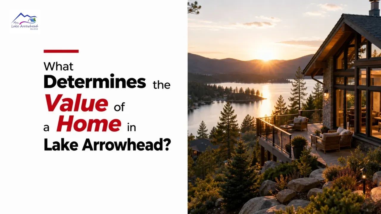 What Determines the Value of a Home in Lake Arrowhead?