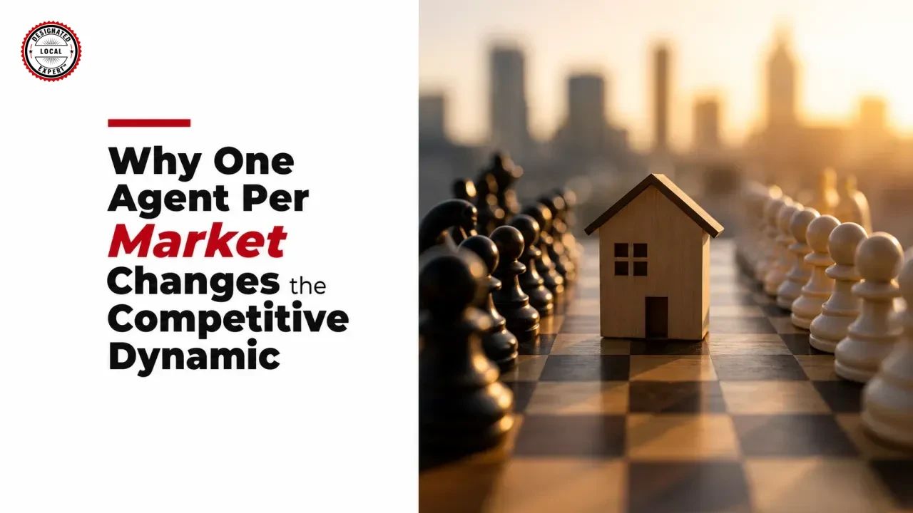 Why One Agent Per Market Changes the Competitive Dynamic
