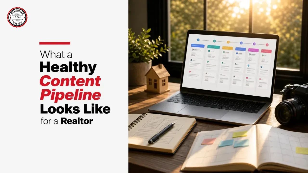 What a Healthy Content Pipeline Looks Like for a Realtor
