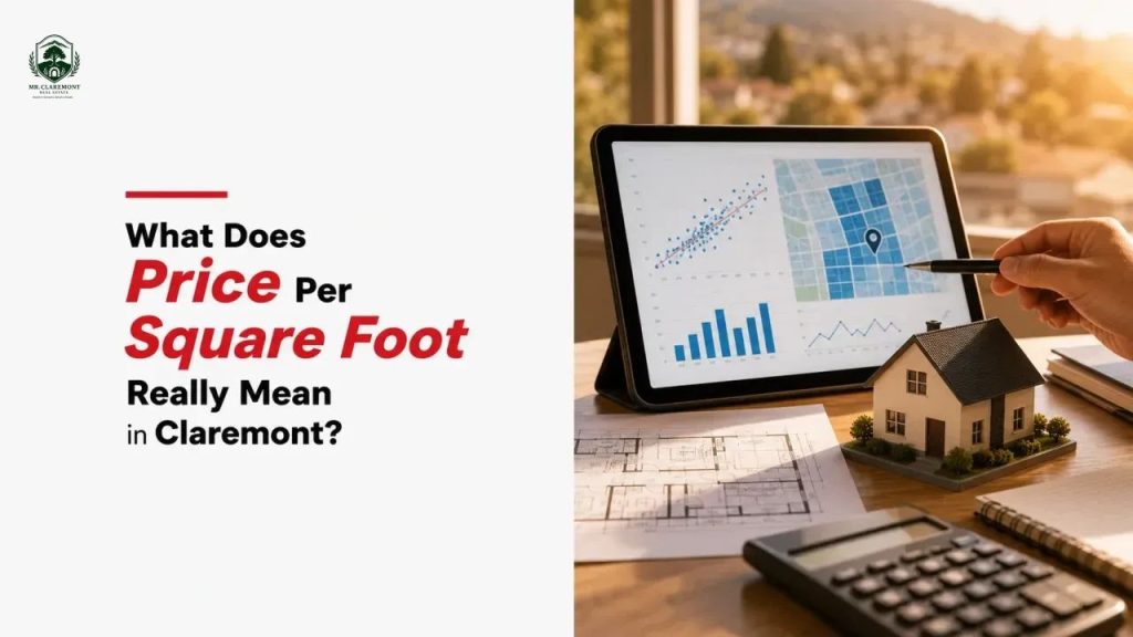 What Does Price Per Square Foot Really Mean in Claremont?