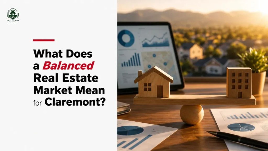 What Does a Balanced Real Estate Market Mean for Claremont?