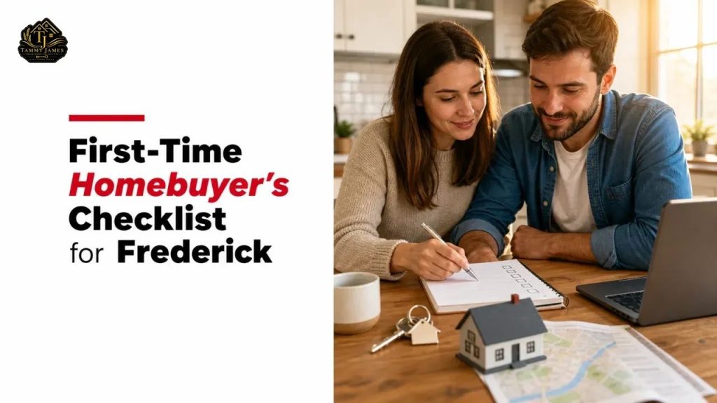 First-Time Homebuyer's Checklist for Frederick