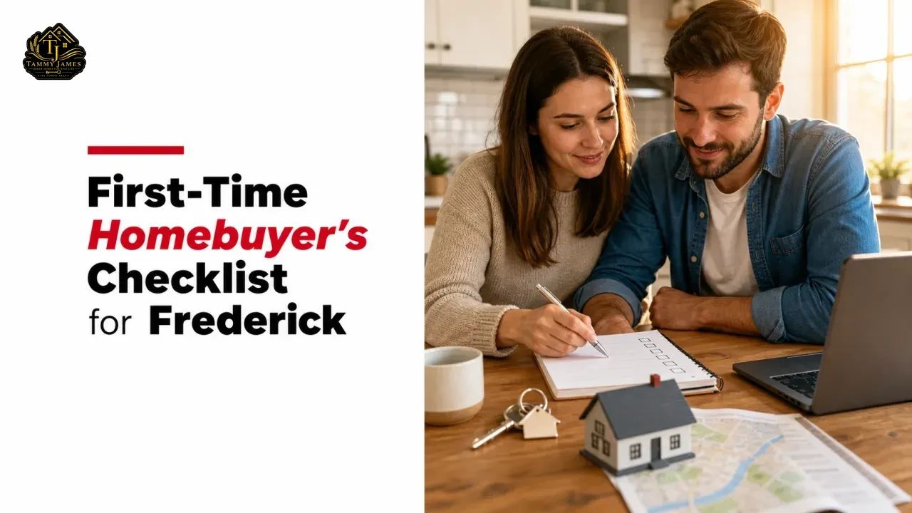 First-Time Homebuyer's Checklist for Frederick