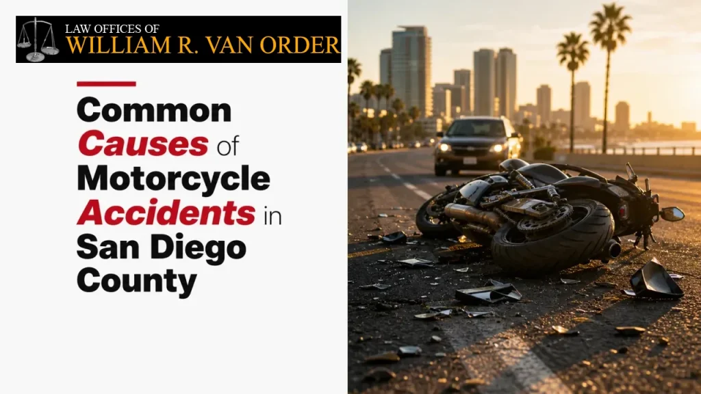 Common Causes of Motorcycle Accidents in San Diego County