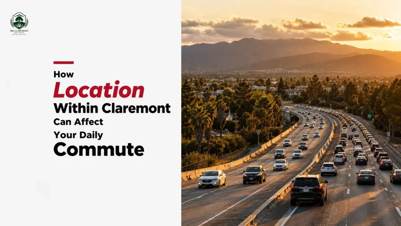 How Location Within Claremont Can Affect Your Daily Commute