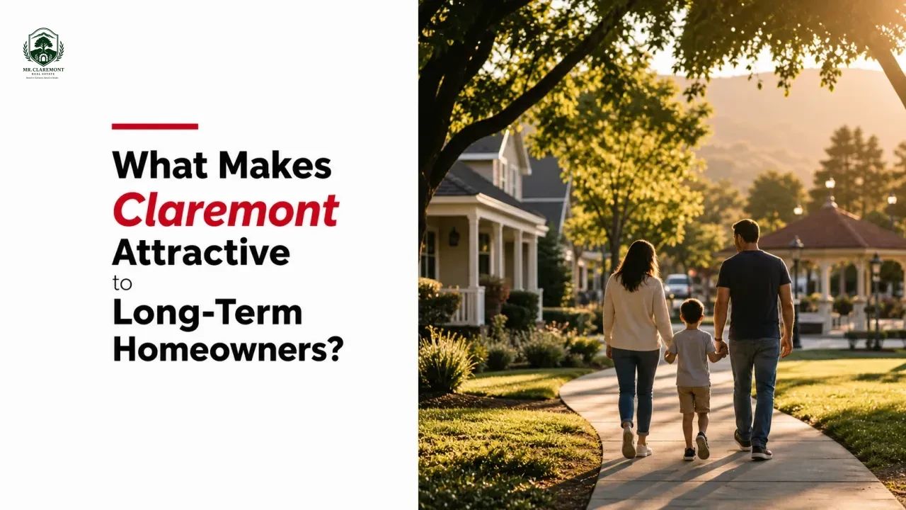 What Makes Claremont Attractive to Long-Term Homeowners?