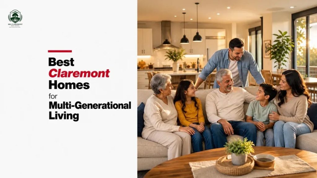Best Claremont Homes for Multi-Generational Living