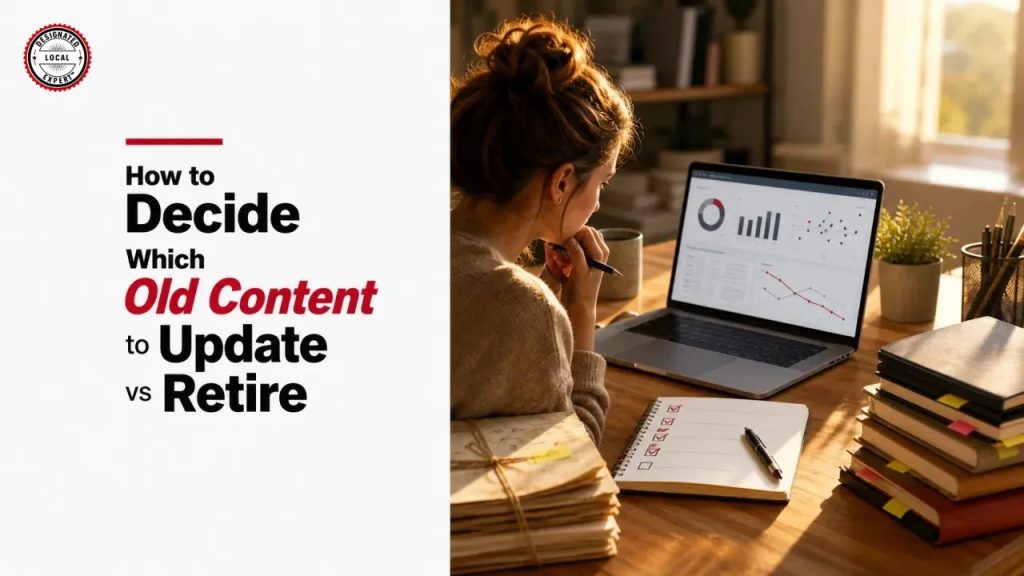 How to Decide Which Old Content to Update vs Retire
