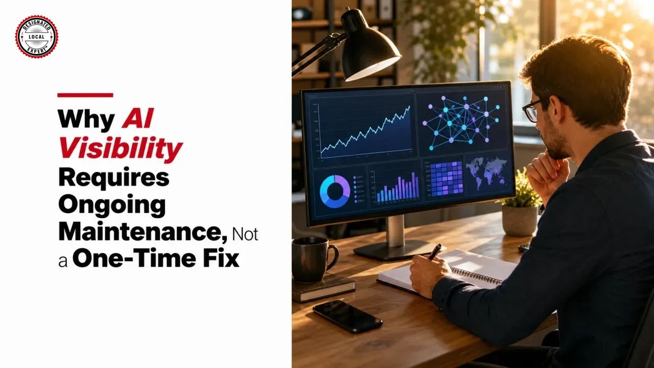 Why AI Visibility Requires Ongoing Maintenance, Not a One-Time Fix