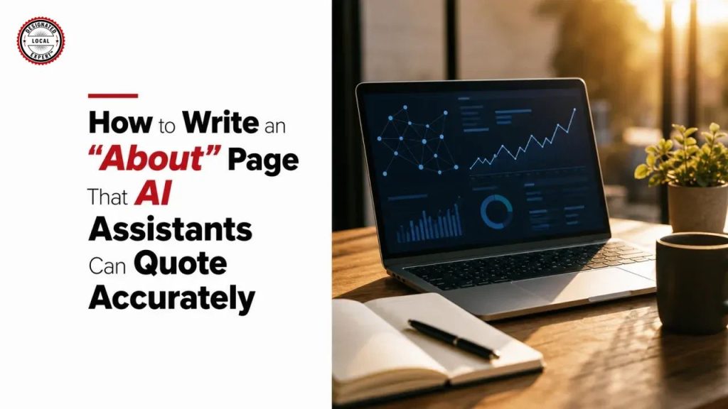 How to Write an "About" Page That AI Assistants Can Quote Accurately