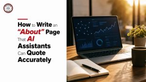How to Write an "About" Page That AI Assistants Can Quote Accurately
