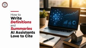 How to Write Definitions and Summaries AI Assistants Love to Cite