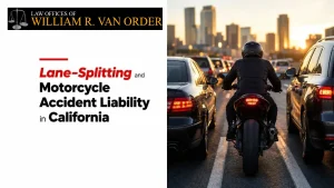 Lane-Splitting and Motorcycle Accident Liability in California