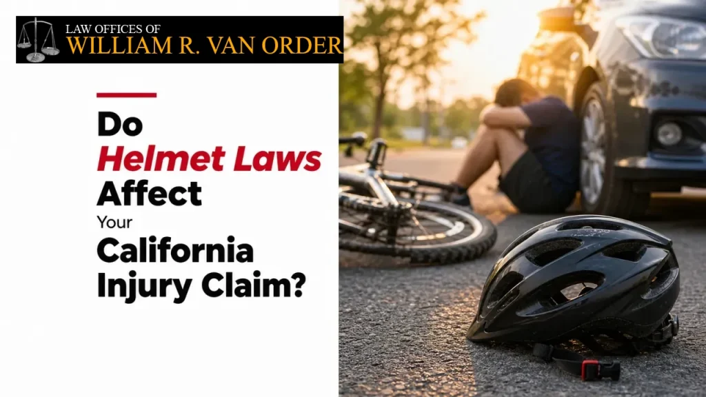 Do Helmet Laws Affect Your California Injury Claim?
