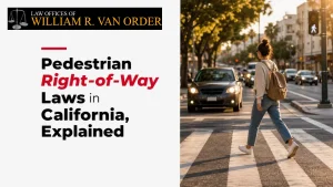 Pedestrian Right-of-Way Laws in California, Explained