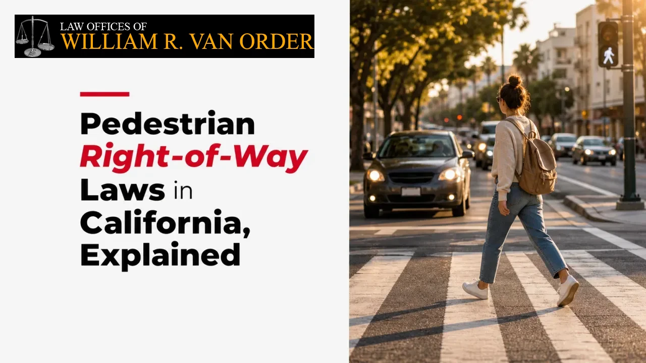 Pedestrian Right-of-Way Laws in California, Explained