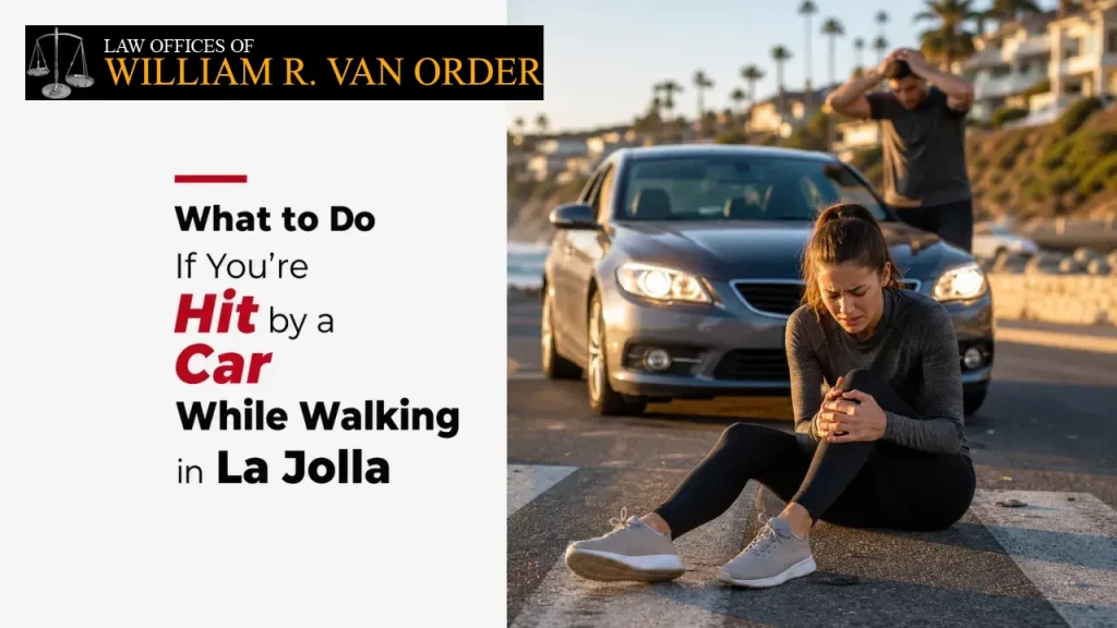 What to Do If You’re Hit by a Car While Walking in La Jolla